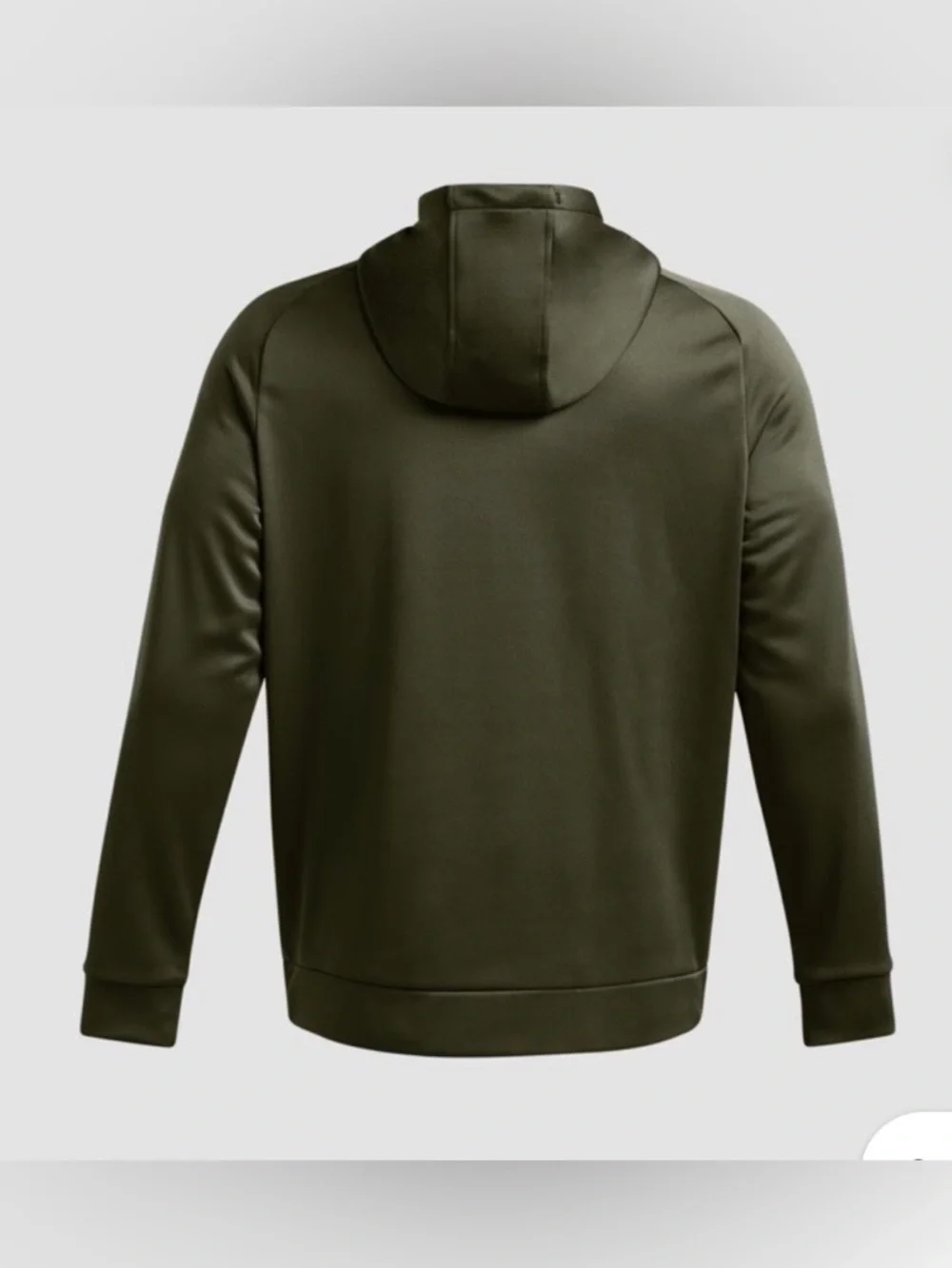 Under Armour Men's Fleece Big Logo Hoodie Marine OD Green size Small